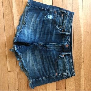 AE High Rise Festival Midi Shorts NWOT